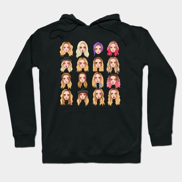 Perrie MV Chibis Hoodie by CharlottePenn